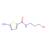 2-氨基-N-(3-羟丙基)噻唑-5-甲酰胺，1538218-73-3，≥95%，阿拉丁