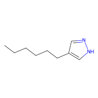 4-己基-1H-吡唑，73123-47-4，≥98%，阿拉丁