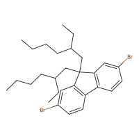 2,7-二溴-9,9-双（2-乙基己基）-9H-芴，188200-93-3，≥98%，阿拉丁
