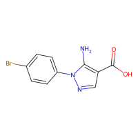5-氨基-1-(4-溴代苯基)-1H-吡唑-4-羧酸,438243-87-9,阿拉丁