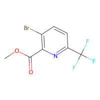 3-溴-6-三氟甲基吡啶-2-甲酸甲酯，1211538-62-3，≥98%，阿拉丁