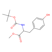 丁氧羰基-D-酪氨酸-甲氧基酯，76757-90-9，≥97%，阿拉丁