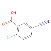 2-氯-5氰基-苯甲酸，≥95%，阿拉丁