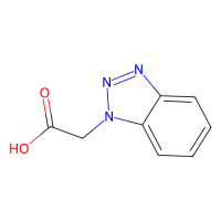 2-(1-苯并三氮唑)乙酸，4144-64-3，≥95%，阿拉丁