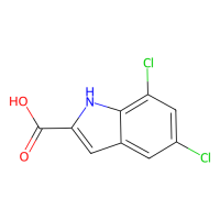 5,7-二氯-1H-吲哚-2-羧酸，4792-71-6，≥98%，阿拉丁