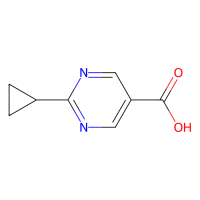 2-环丙基嘧啶-5-羧酸，648423-79-4，≥97%，阿拉丁