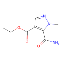 1H-吡唑-4-羧酸,5-(氨基羰基)-1-甲基乙基酯，81303-52-8，≥98%，阿拉丁