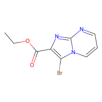 3-溴-咪唑并[1,2-a]嘧啶-2-羧酸乙酯，134044-63-6，≥97%，阿拉丁