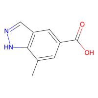 7-甲基-1H-吲唑-5-羧酸，1031417-41-0，≥96%，阿拉丁
