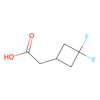 2-(3,3-二氟环丁基)乙酸，1373503-48-0，≥97%，阿拉丁
