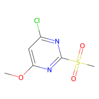 4-氯-6-甲氧基-2-甲磺酰基嘧啶，89466-55-7，≥97%，阿拉丁