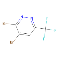 3,4-二溴-6-(三氟甲基)哒嗪，1073525-71-9，≥97%，阿拉丁
