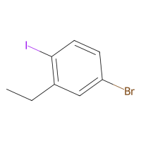 4-溴-2-乙基-1-碘苯，175278-30-5，≥97%, 含铜稳定剂，阿拉丁