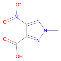 1-甲基-4-硝基-1H-吡唑-3-羧酸,4598-86-1,≥97%,阿拉丁