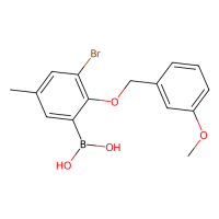 3-溴-5-甲基-2-(3'-甲氧基苄氧基)苯基硼酸，849062-23-3，≥95%，阿拉丁