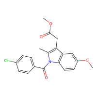 2-(1-(4-氯苯甲酰基)-5-甲氧基-2-甲基-1H-吲哚-3-基)乙酸甲酯，1601-18-9，≥98%，阿拉丁