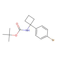 1-(4-溴苯基)环丁基氨基甲酸叔丁酯,1032350-06-3,≥97%,阿拉丁