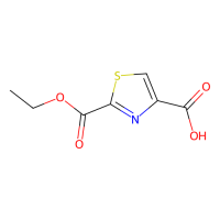 2-(乙氧基羰基)噻唑-4-羧酸，911466-96-1，≥97%，阿拉丁