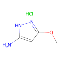 5-甲氧基-1H-吡唑-3-胺盐酸盐，110884-53-2，≥97%，阿拉丁