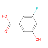 3-氟-4-甲基-5-羟基苯甲酸，887267-08-5，≥97%，阿拉丁