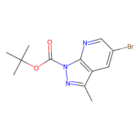 5-溴-3-甲基-1H-吡唑并[3,4-b]吡啶-1-羧酸叔丁酯，916258-24-7，≥95%，阿拉丁