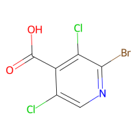 2-溴-3,5-二氯异烟酸,343781-56-6,≥95%,阿拉丁