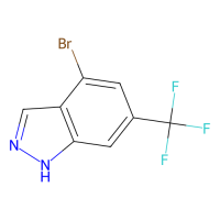 4-溴-6-(三氟甲基)-1H-吲唑,1000342-95-9,≥97%,阿拉丁