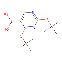 2,4-二(叔丁氧基)嘧啶-5-硼酸 (含不等量酸酐),109299-79-8,≥95%,阿拉丁