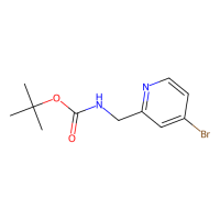 ((4-溴吡啶-2-基)甲基)氨基甲酸叔丁酯，1060813-12-8，≥97%，阿拉丁