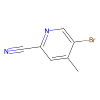 5-溴-4-甲基-2-氰基吡啶,886364-86-9,≥96%,阿拉丁