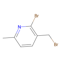 2-溴-3-(溴甲基)-6-甲基吡啶，944707-38-4，≥97%，阿拉丁