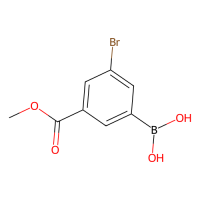 3-硼酸基-5-溴-苯甲酸 1-甲基酯，913835-87-7，≥97%，阿拉丁