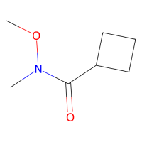 N-甲氧基-N-甲基环丁烷甲酰胺,640768-72-5,≥97%,阿拉丁