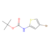 (4-溴噻吩-2-基)氨基甲酸叔丁酯，868387-45-5，≥97%，阿拉丁