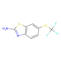2-氨基-6-(硫代三氟甲氧基)苯并噻唑，326-45-4，≥95%，阿拉丁