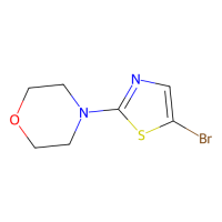 4-(5-溴噻唑-2-基)吗啉，933728-73-5，≥98%，阿拉丁