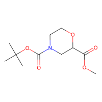 N-Boc-2-吗啉甲酸甲酯，500789-41-3，≥97%，阿拉丁
