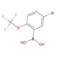 [5-溴-2-(三氟甲氧基)苯基]硼酸，1072951-56-4，≥96%，阿拉丁