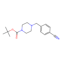 1-Boc-4-(4-氰基苄基)哌嗪,849237-14-5,≥98%,阿拉丁