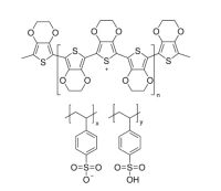 聚(3,4-亚乙二氧基噻吩)-聚(苯乙烯磺酸)，155090-83-8，PEDOT:PSS=1：6, 1.5% in water，阿拉丁