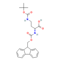 (R)-4-(Boc-氨基)-2-(Fmoc-氨基)丁酸，114360-56-4，≥97%，阿拉丁