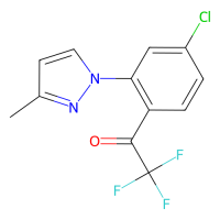 1-[4-chloro-2-(3-methyl-1H-pyrazol-1-yl)phenyl]-2,2,2-trifluoroethan-1-one，1125828-30-9，≥97%，阿拉丁