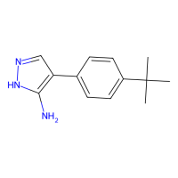 4-(4-(叔丁基)苯基)-1H-吡唑-3-胺，1015845-73-4，≥97%，阿拉丁