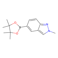 2-甲基-2H-吲唑-5-硼酸频那醇酯(含有数量不等的酸酐),1189746-27-7,≥97%,阿拉丁