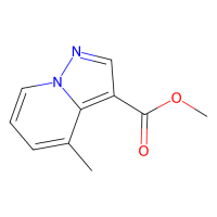 4-甲基吡唑并[1,5-a]吡啶-3-羧酸甲酯，127717-19-5，≥98%，阿拉丁
