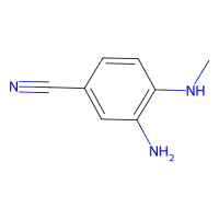 3-氨基-4-(甲基氨基)苄腈,64910-46-9,≥96%,阿拉丁