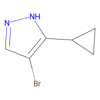 4-溴-5-环丙基-1H-吡唑,957345-28-7,≥97%,阿拉丁