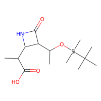 (3S,4S)-3-[(R)-1-(叔丁基二甲基硅氧基)乙基]-4-[(R)-1-羰乙基]-2-氮杂环丁酮，90776-58-2，≥98%，阿拉丁