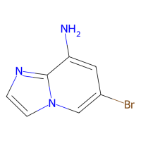 6-溴咪唑并[1,2-a]吡啶-8-胺，676371-00-9，≥97%，阿拉丁