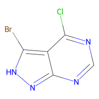 3-溴-4-氯-1h-吡唑并[3,4-d]嘧啶，90914-41-3，≥97%，阿拉丁